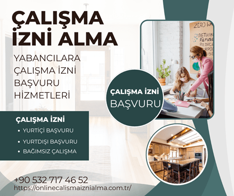 online çalışma izni alma