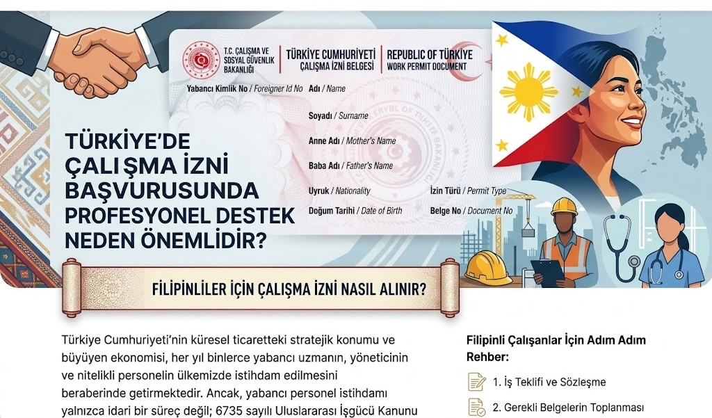 filipinliler İçin Çalışma İzni nasıl alınır