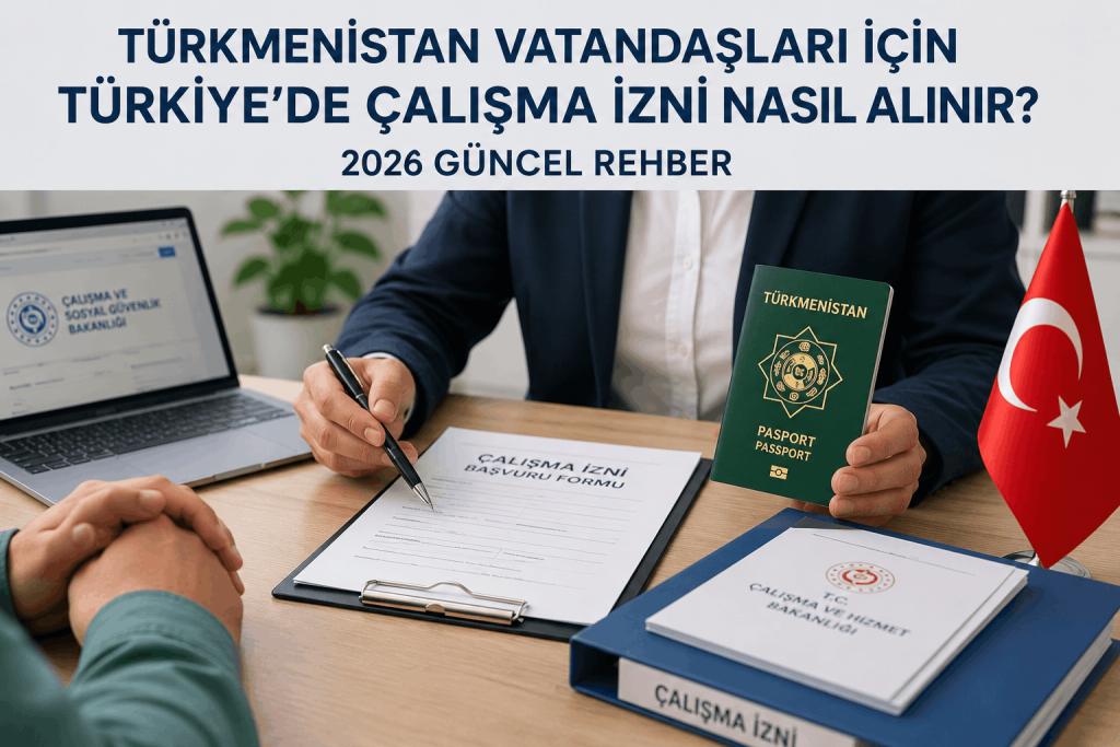 Türkmenistan Vatandaşları İçin Türkiye’de Çalışma İzni