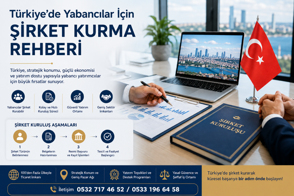 Türkiye'de Yabancılar İçin Şirket Kurma Rehberi (2026)