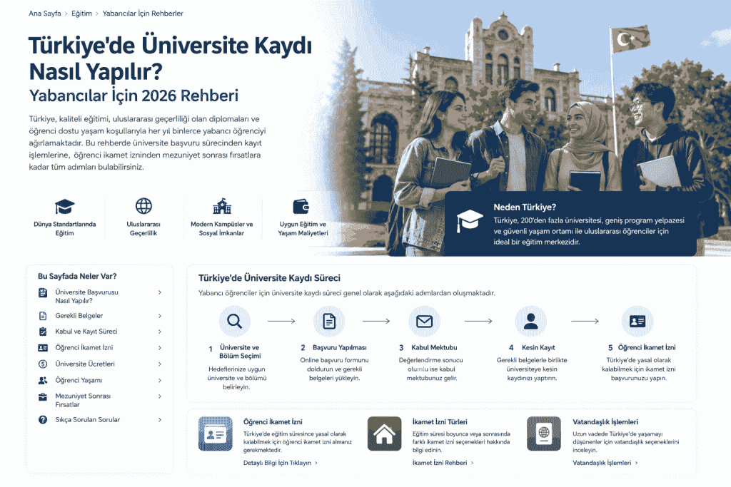 Üniversite kayıt